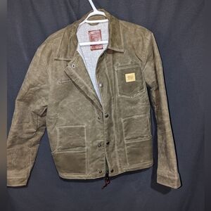 Bradley Mountain, waxed canvas cabin jacket